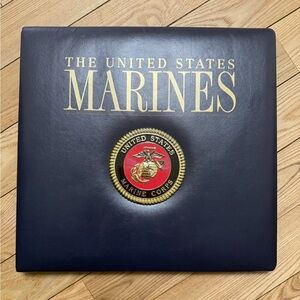 United States Marines Scrapbook Album Military Photo Memory Book
